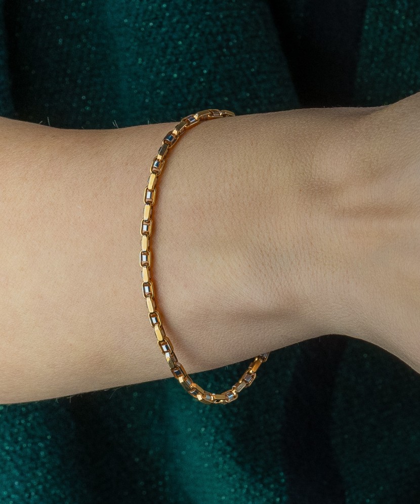 Auksinė apyrankė 3.1mm - Auksinės apyrankės - Goldinga