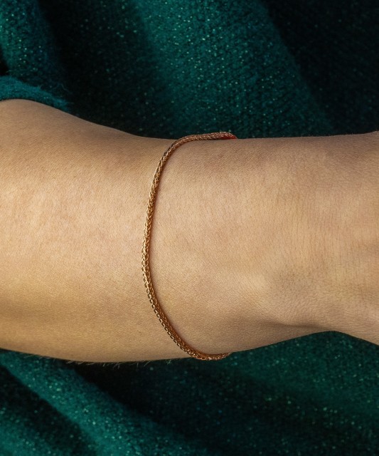 Auksinė apyrankė "spiker" 1.6mm - Auksinės apyrankės - Goldinga