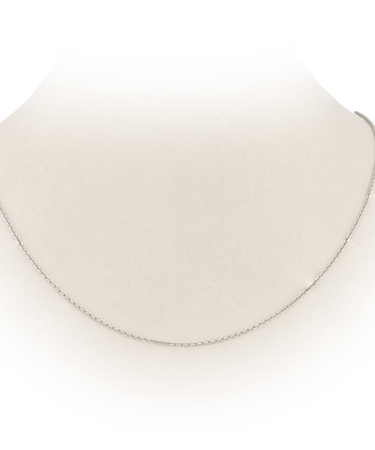 Balto aukso grandinėlė "Anchor" 1.2mm - Auksinės grandinėlės - Goldinga