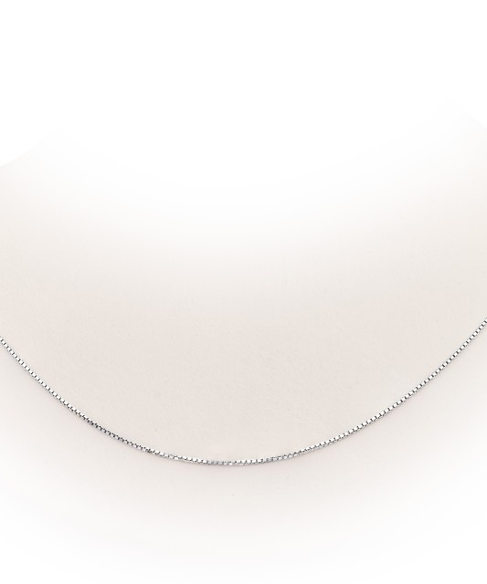 Sidabrinė grandinėlė "Box" 1.2mm - Sidabrinės grandinėlės - Goldinga