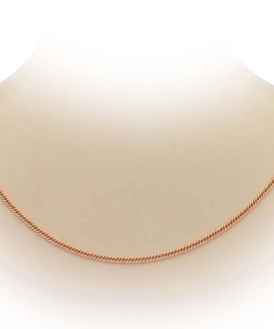 Auksinė grandinėlė "Double curb" 2.4mm - Auksinės grandinėlės - Goldinga