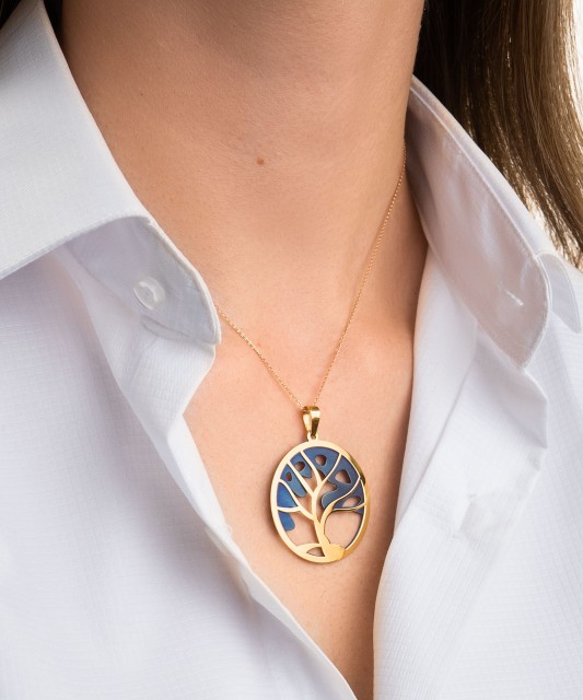 Sidabrinis paaksuotas pakabukas su titanu - Sidabriniai pakabukai - Goldinga