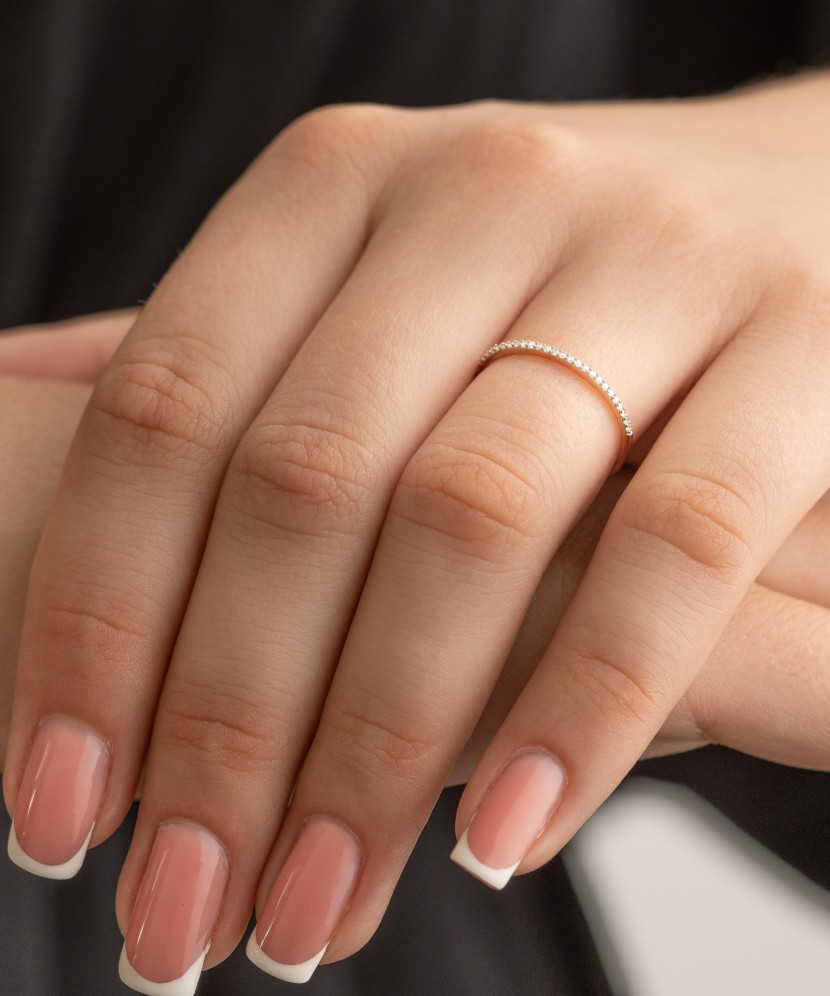 Auksinis žiedas su briliantais - Auksiniai Žiedai su brangakmeniais - Goldinga