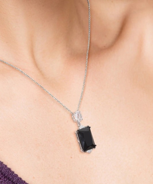 Sidabrinis pakabukas su cirkoniais - Sidabriniai pakabukai - Goldinga