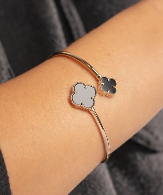 Auksinė apyrankė su emale - Auksinės apyrankės - Goldinga