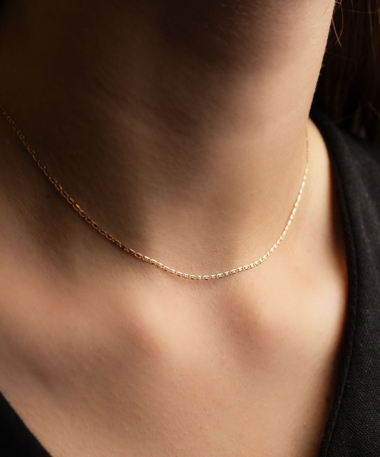 Auksinė grandinėlė 1.5mm - Auksinės grandinėlės - Goldinga