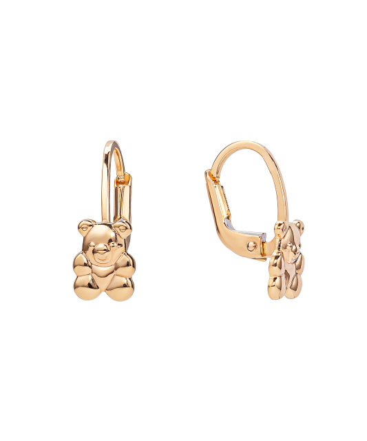 Auksiniai vaikiški auskarai "Meškučiai" - Auksiniai auskarai - Goldinga