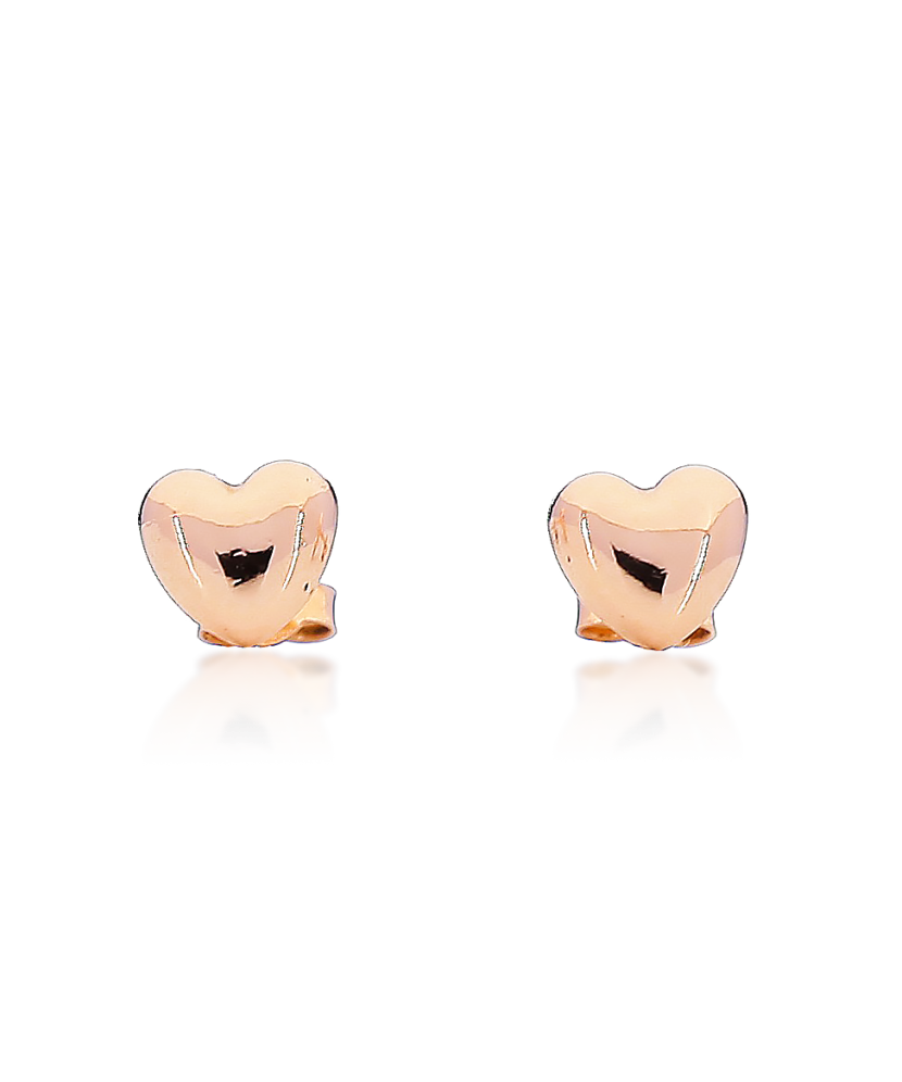 Auksiniai auskarai "Širdelė" - Auksiniai auskarai - Goldinga