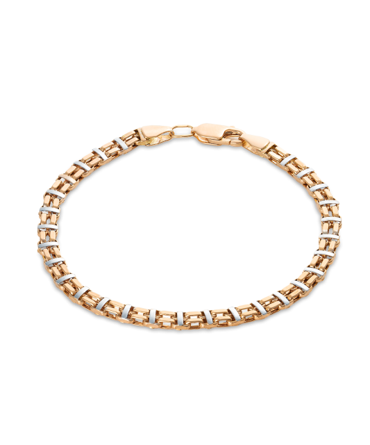 Auksinė apyrankė 4mm - Auksinės apyrankės - Goldinga