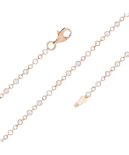 Auksinė apyrankė su cirkoniais - Auksinės apyrankės - Goldinga