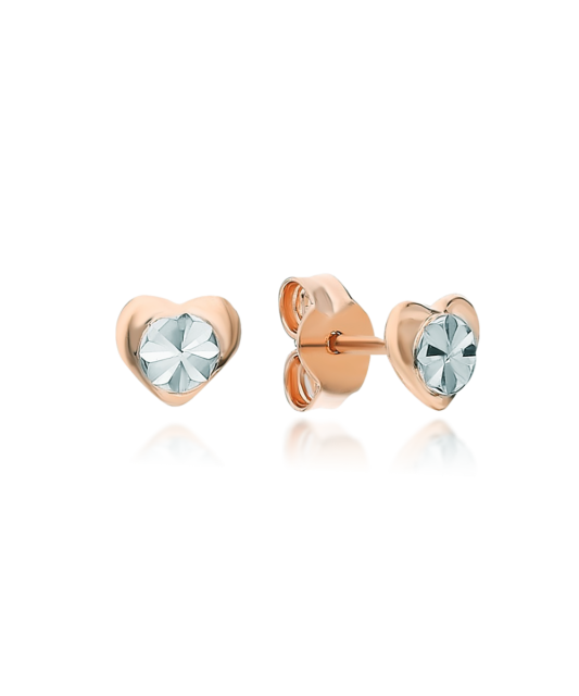 Auksiniai auskarai "Širdutės" - Auksiniai auskarai - Goldinga