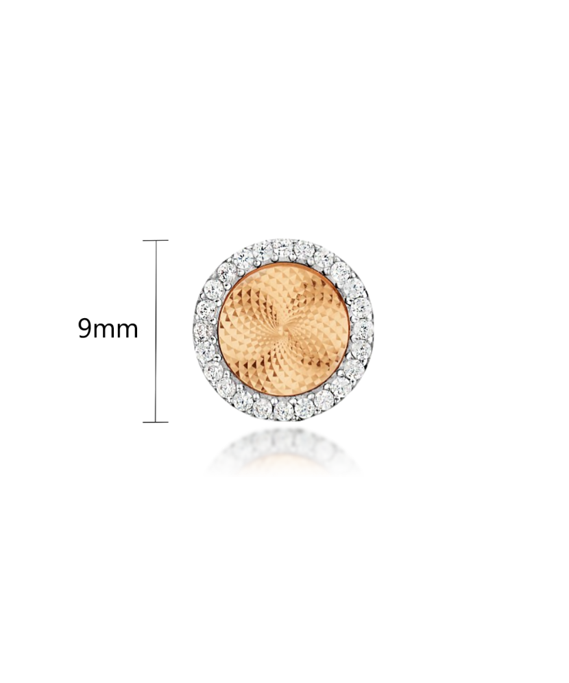 Auksinis pakabukas su cirkoniais - Auksiniai pakabukai - Goldinga