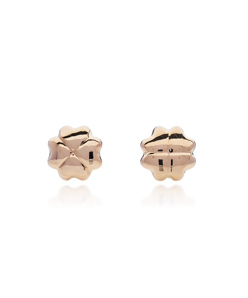 Auksiniai auskarai "Dobilėlis" - Auksiniai auskarai - Goldinga