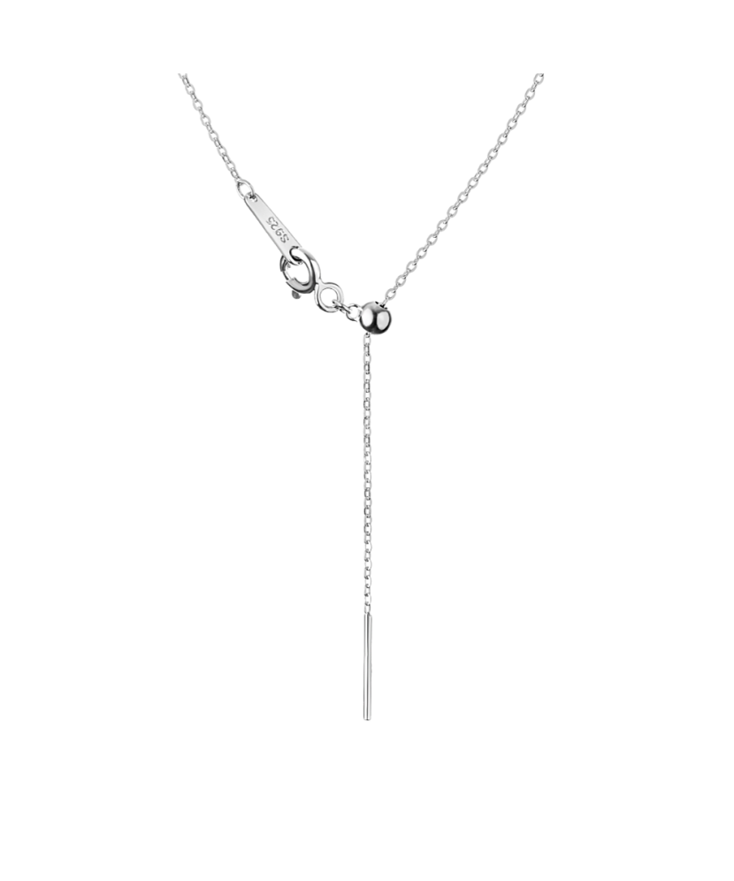 Sidabrinė grandinėlė su onikso pakabuku - Sidabrinės grandinėlės su pakabukais - Goldinga