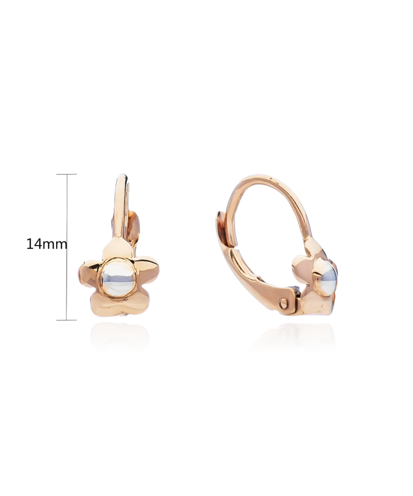 Auksiniai auskarai "Gėlytės" - Auksiniai auskarai - Goldinga