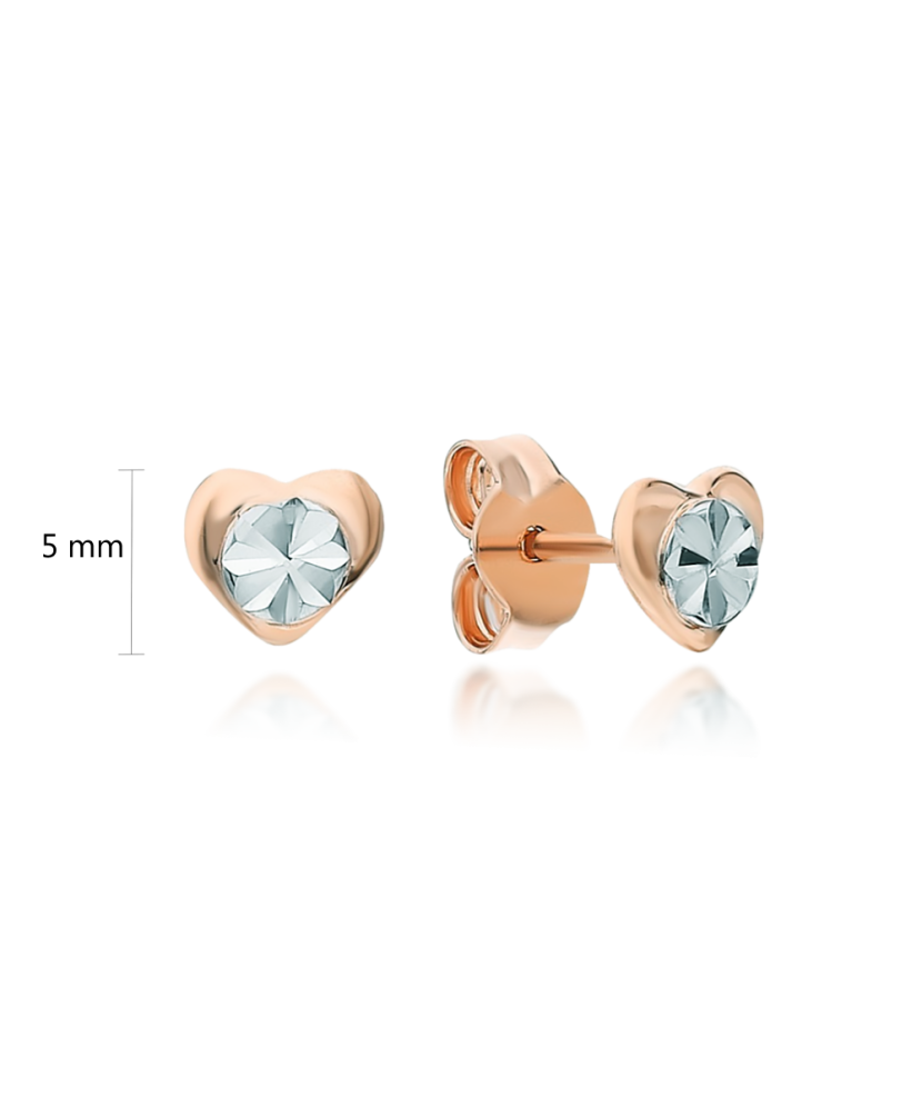 Auksiniai auskarai "Širdutės" - Auksiniai auskarai - Goldinga