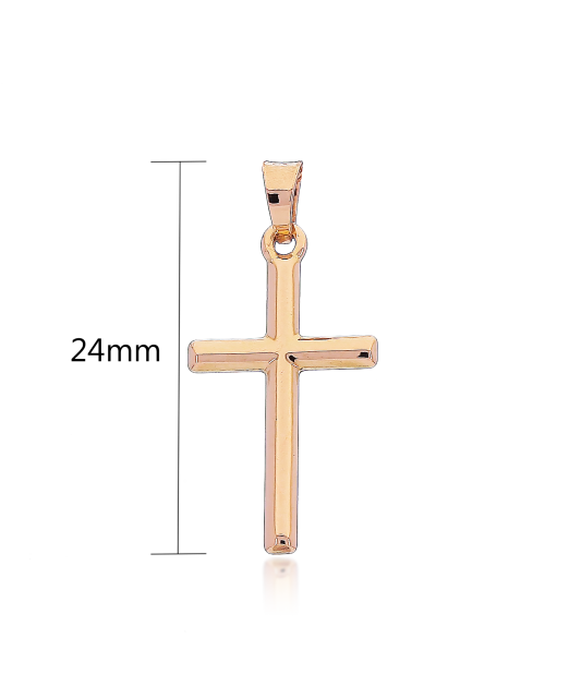 Auksinis pakabukas "Kryželis" - Kryželiai ir ikonos - Goldinga
