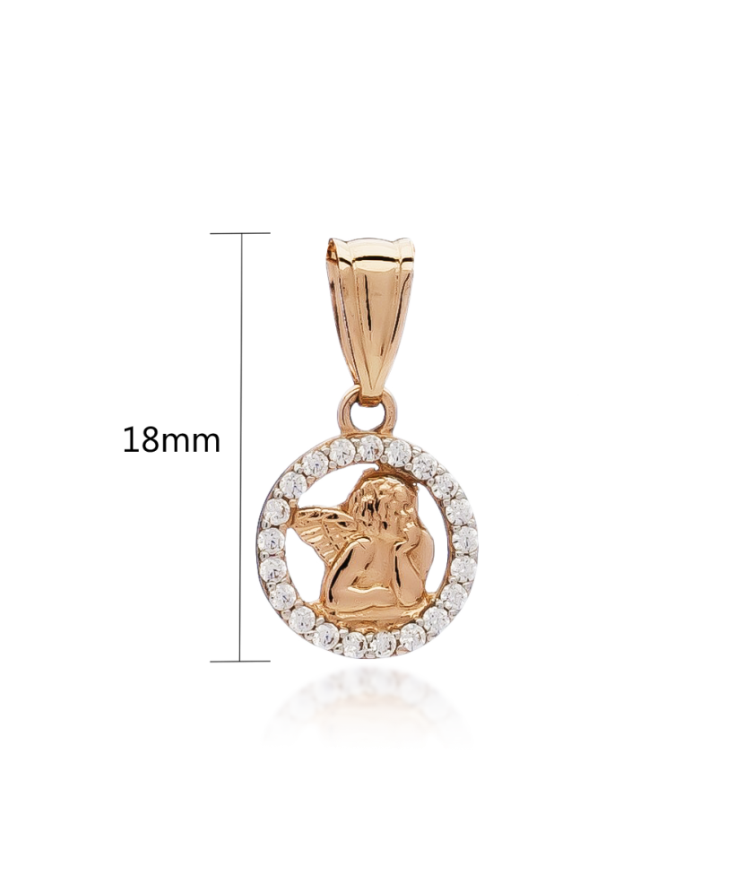 Auksinis Pakabukas Su Cirkoniu - Auksiniai pakabukai - Goldinga