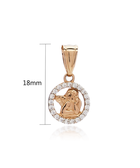 Auksinis Pakabukas Su Cirkoniu - Auksiniai pakabukai - Goldinga