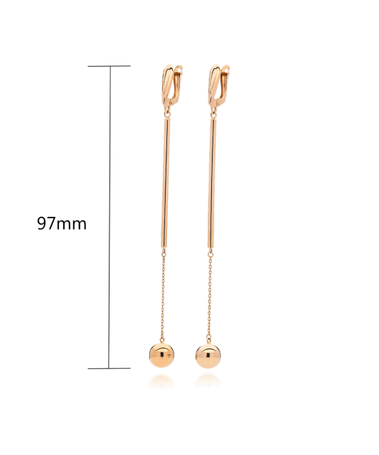 Auksiniai auskarai - Auksiniai auskarai - Goldinga