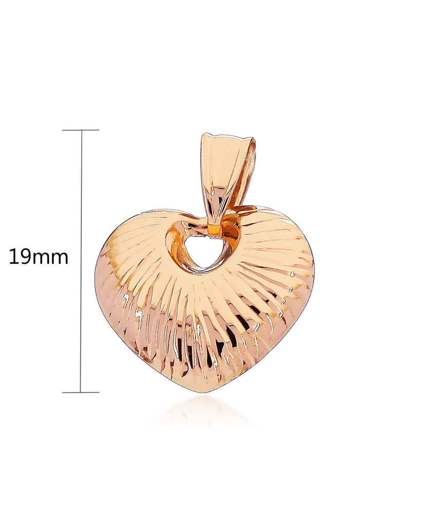 Auksinis pakabukas "Širdelė" - Auksiniai pakabukai - Goldinga