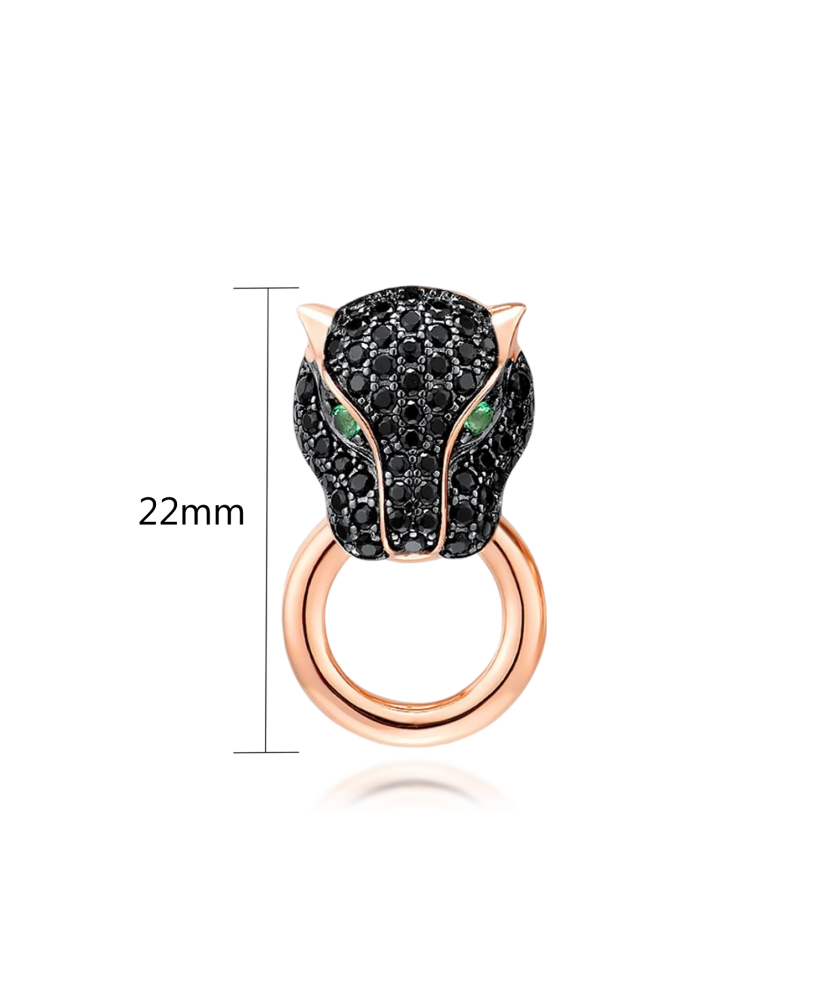 Paauksuotas Sidabrinis pakabukas su špineliais - Sidabriniai pakabukai - Goldinga