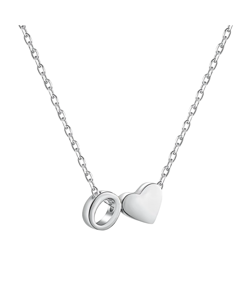 Sidabrinė Grandinėlė Su Pakabuku Raidė O - Sidabrinės grandinėlės su pakabukais - Goldinga