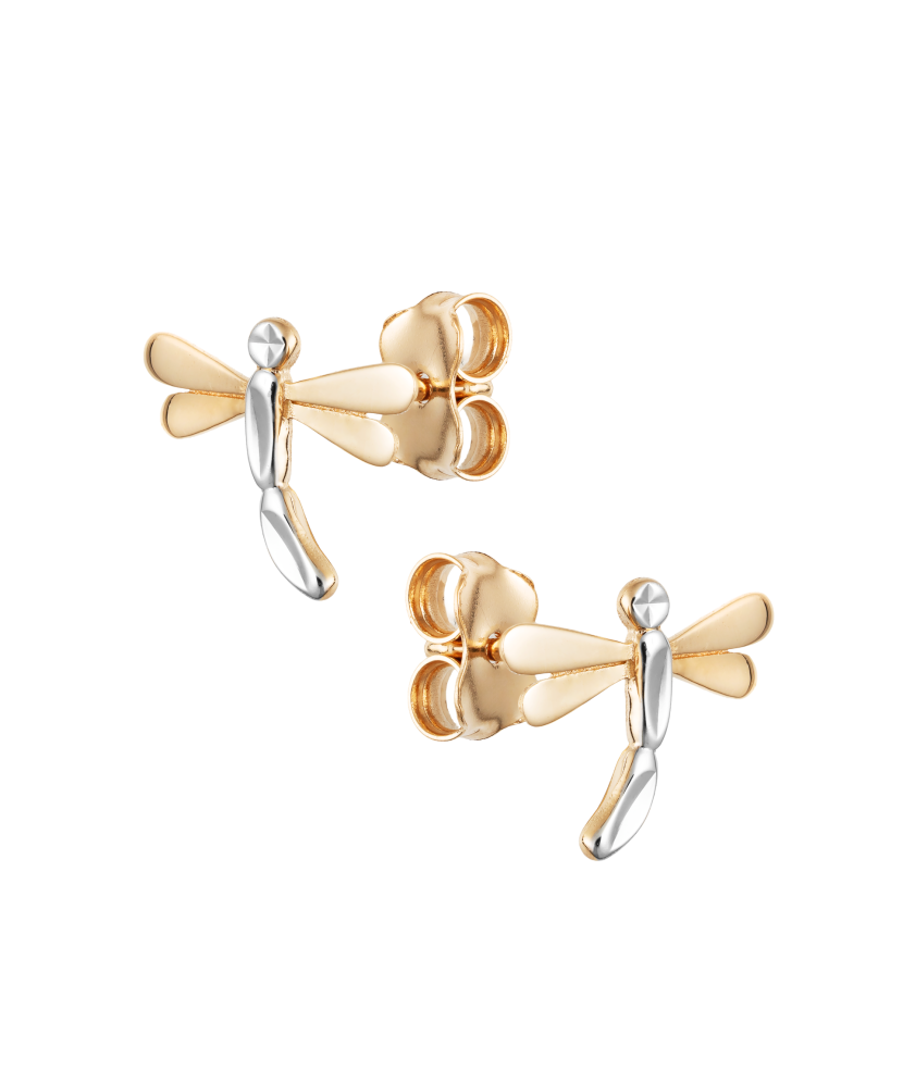 Auksiniai auskarai "Laumžirgis" - Auksiniai auskarai - Goldinga