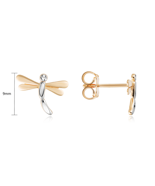 Auksiniai auskarai "Laumžirgis" - Auksiniai auskarai - Goldinga