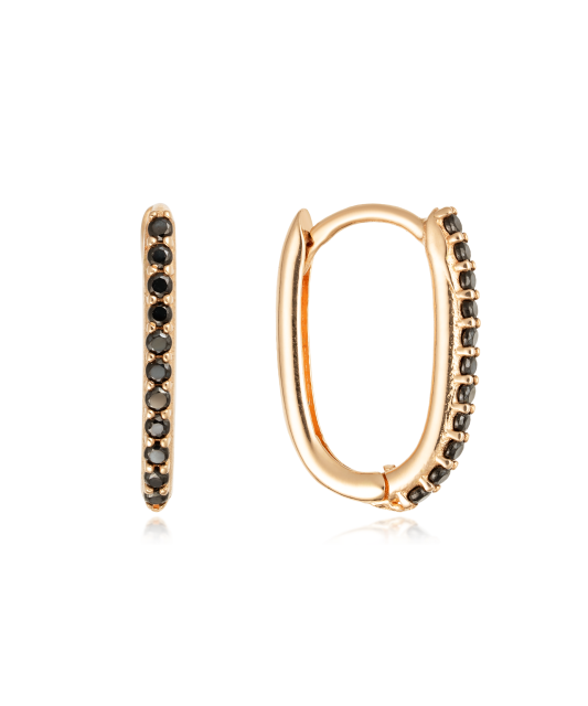 Auksiniai auskarai su cirkoniais