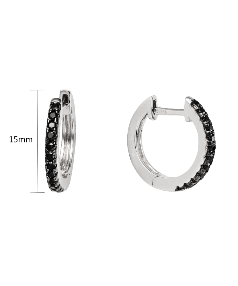 Sidabriniai auskarai su špineliais - Sidabriniai auskarai - Goldinga