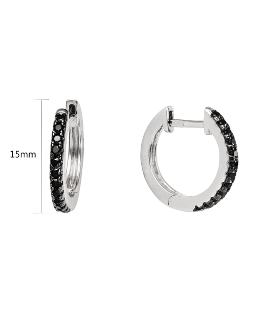 Sidabriniai auskarai su špineliais - Sidabriniai auskarai - Goldinga