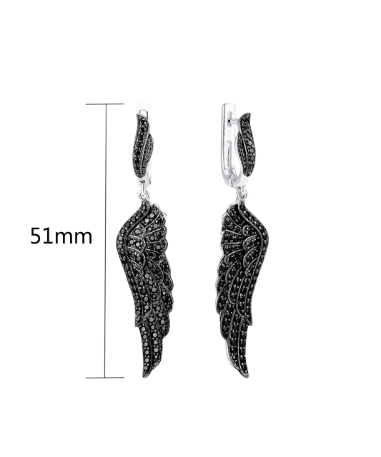 Sidabriniai auskarai su špineliais - Sidabriniai auskarai - Goldinga