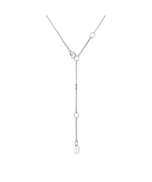 Sidabrinė Grandinėle Su Perlais Ir Cirkoniais  - Goldinga