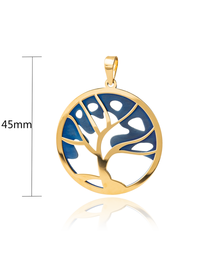 Sidabrinis paaksuotas pakabukas su titanu  - Goldinga