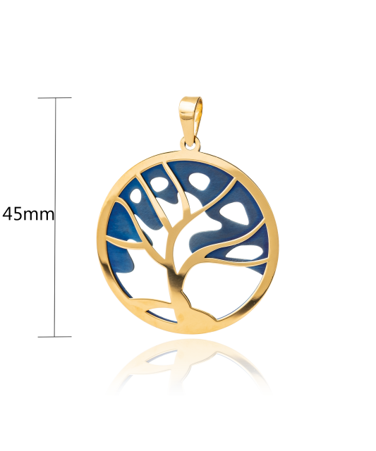 Sidabrinis paaksuotas pakabukas su titanu  - Goldinga