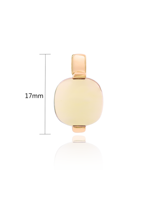 Auksinis pakabukas su gintaru  - Goldinga