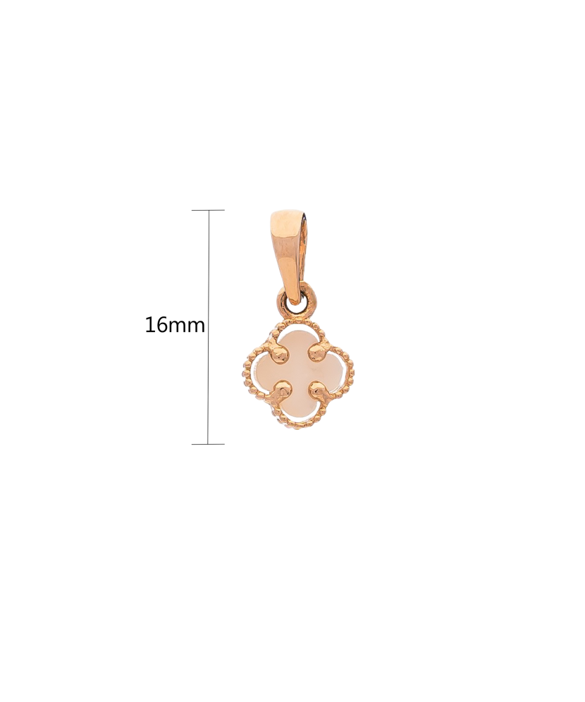 Auksinis pakabukas su emale  - Goldinga