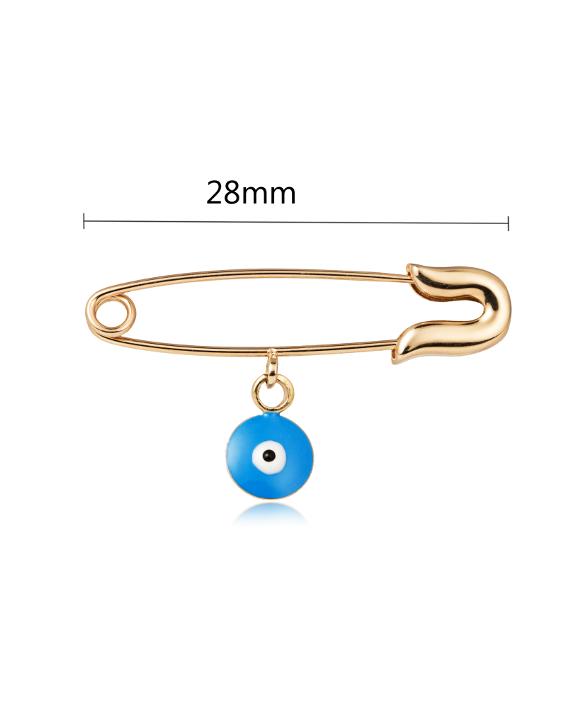 Auksinė sagė su emale