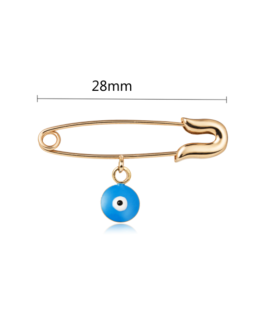 Auksinė sagė su emale