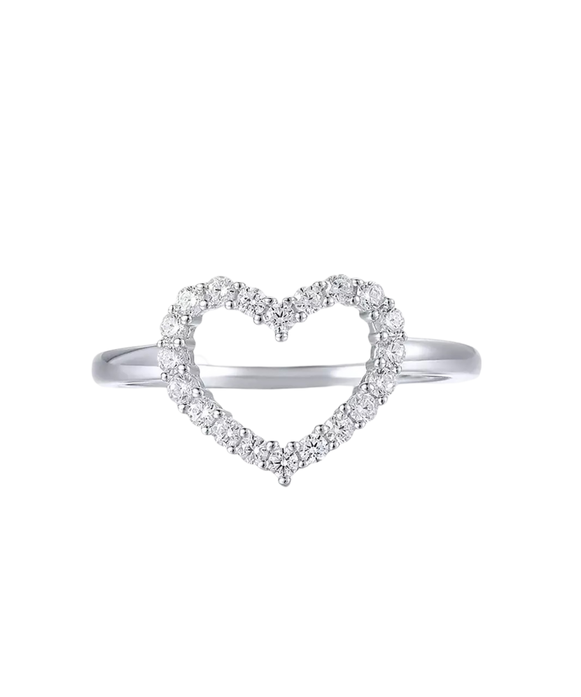 Sidabrinis žiedas su cirkoniais