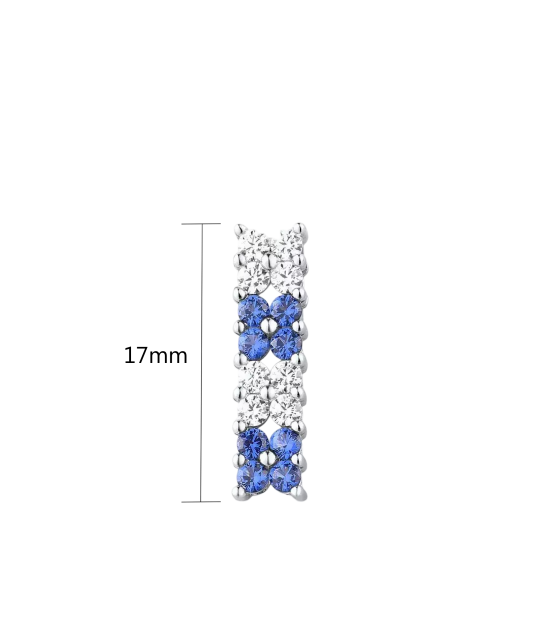 Sidabrinis pakabukas su cirkoniais  - Goldinga