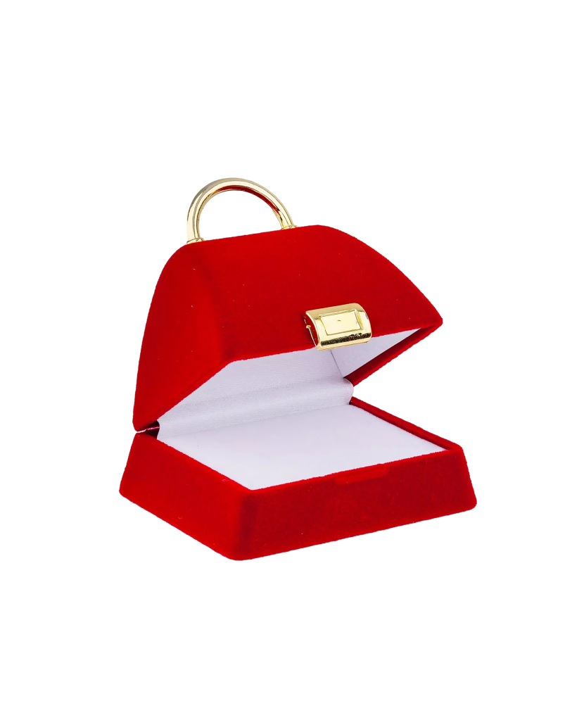 Dėžutė didelė "Rankinė" raudona - Dėžutės - Goldinga