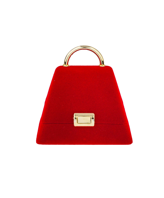 Dėžutė didelė "Rankinė" raudona - Dėžutės - Goldinga