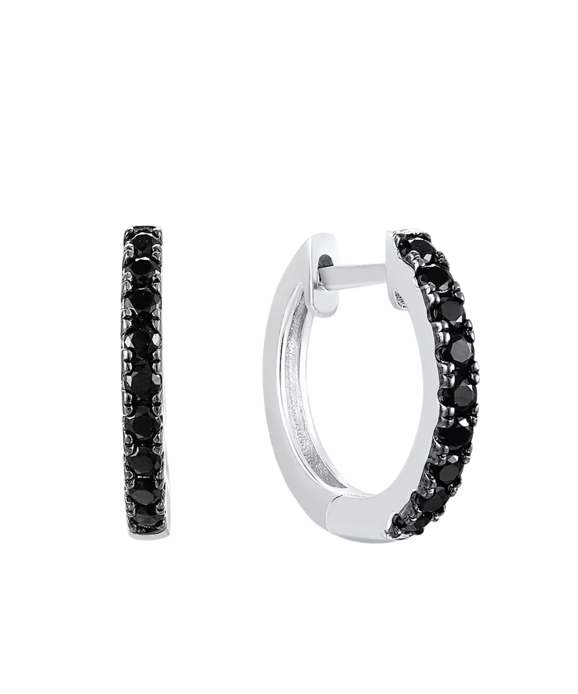 Sidabriniai auskarai su špineliais - Sidabriniai auskarai - Goldinga