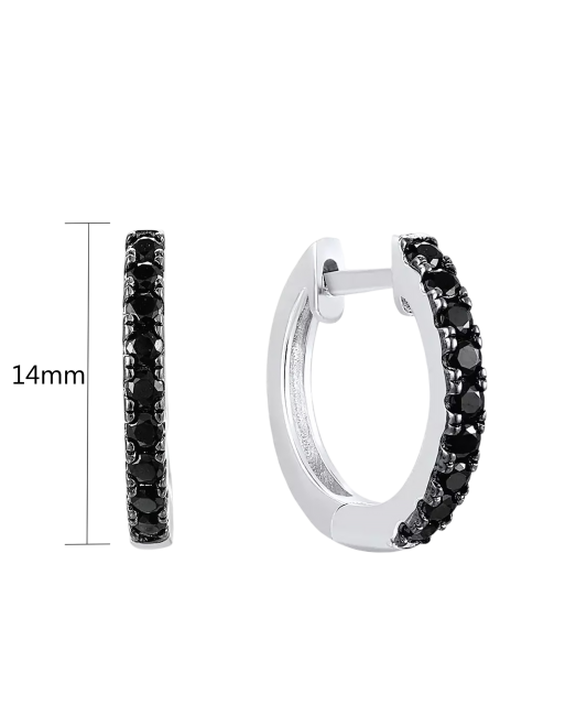 Sidabriniai auskarai su špineliais - Sidabriniai auskarai - Goldinga