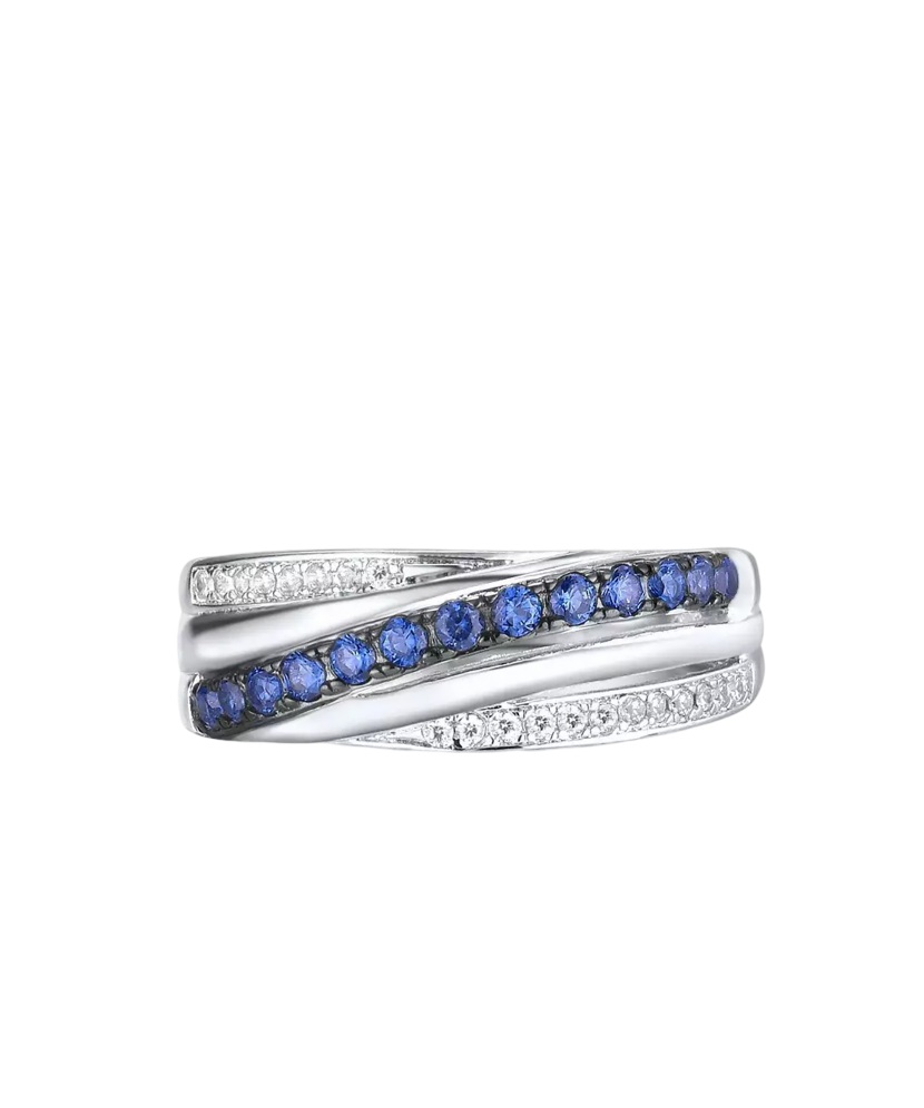 Sidabrinis žiedas su cirkoniais