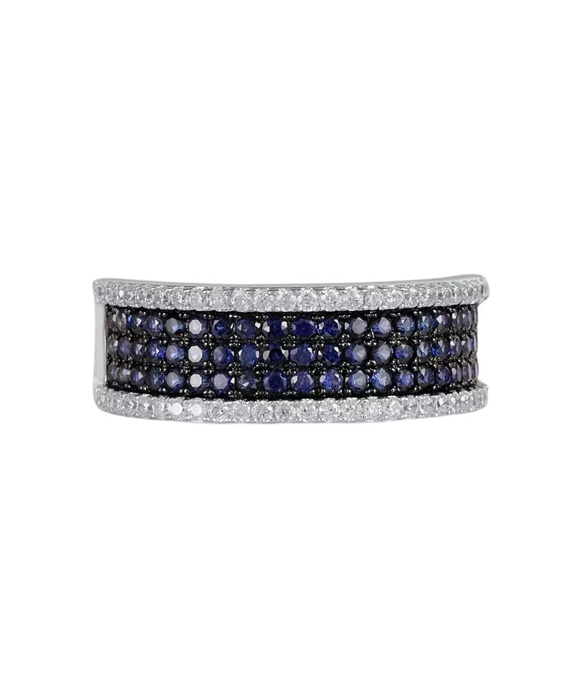 Sidabrinis žiedas su cirkoniais