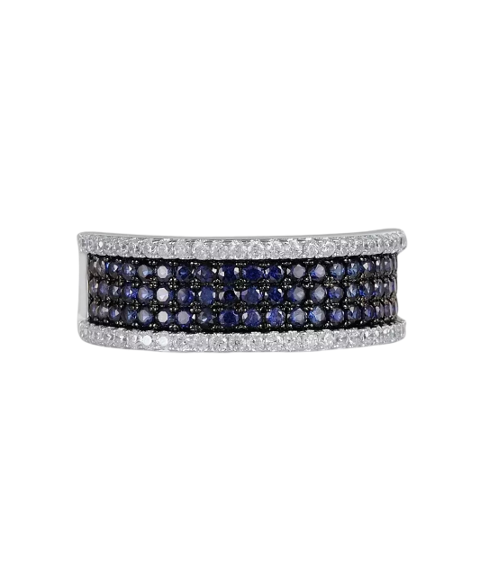 Sidabrinis žiedas su cirkoniais