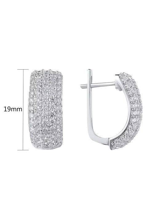 Sidabriniai auskarai su cirkoniais  - Goldinga